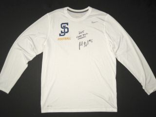 Frank Ginda Player Issued Signed San Jose State Spartans Football 5 Nike Shirt