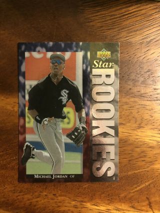 1994 Upper Deck Rookie Michael Jordan Chicago White Sox 19 Baseball Card