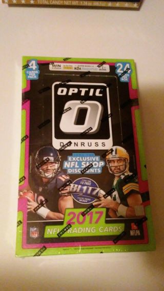 2017 Donruss Optic Nfl Football 24 - Pack Retail Box