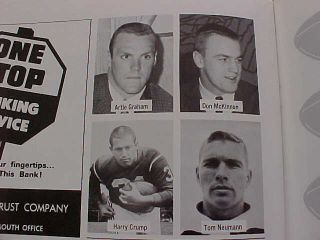 RARE 1964 Boston Patriots American Football League Intra - Squad Game Program 8