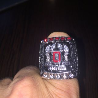 2008 Ohio State Buckeyes Big Ten Championship Ring (4 In A Row)