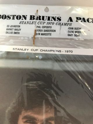 Boston Bruins Stanley Cup 1970 Champs Photos A Pack And B Pack 2