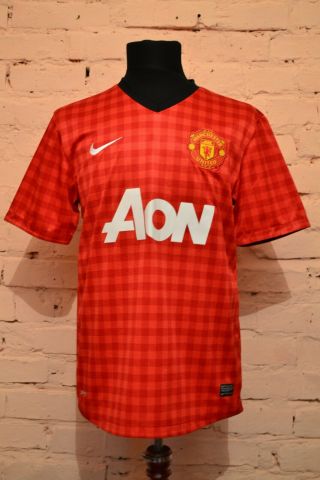 Vintage Manchester United Home Football Shirt 2012/2013 Jersey Camiseta Trikot