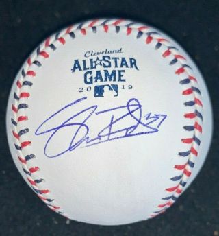 Shane Bieber Signed Autograph 2019 All Star Baseball Cleveland Indians Auto