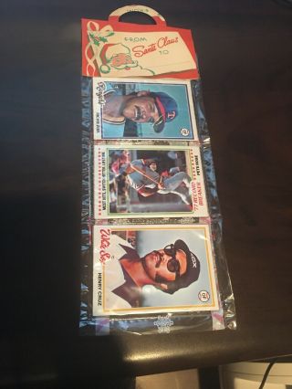 1978 Topps Baseball Holiday Rack Pack Pete Rose 77 Rb Front