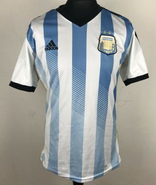 Argentina 2014 - 2015 Home Football Shirt Men 