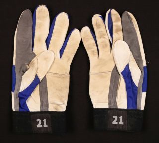 Sammy Sosa Cubs Game/player Used/issued Nike Batting Gloves Pair Xl