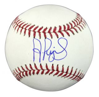 Angels Albert Pujols Authentic Signed Oml Baseball Autographed Mlb Holo
