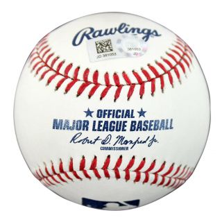 Angels Albert Pujols Authentic Signed Oml Baseball Autographed MLB Holo 2