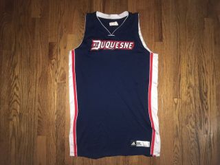 Duquesne Dukes Adidas Basketball Jersey Mens 2xl Ncaa Dukes A10