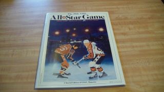 Nhl 39th All Star Game Program 1988 St.  Loius Arena Bob Probert All Star Game