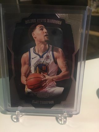 2018 - 19 Panini Dominion Klay Thompson Silver 11/75 Jersey Number