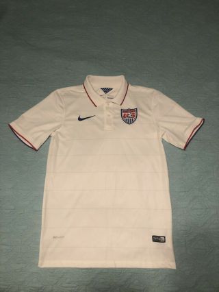 Nike Usa Us Soccer Usmnt 2014 World Cup National Team Jersey - Small