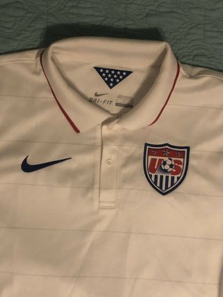 Nike USA US Soccer USMNT 2014 World Cup National Team Jersey - Small 2