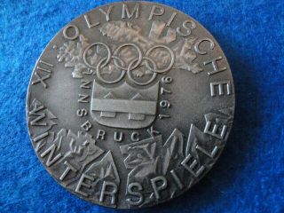 1976 Innsbruck Olympic Games Participation Medal Athletes