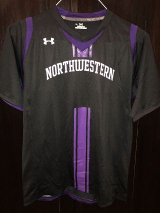 Northwestern University Wildcats Game Worn Soccer Jersey No Number Lg