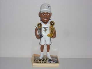 Kawhi Leonard San Antonio Spurs Bobble Head Champs & Mvp Trophy D/300 Nba Nib
