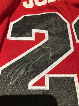 Michael Jordan Autographed Authentic Jersey Bulls
