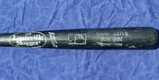 2000 2001 Deivi Cruz Game Bat Detroit Tigers Team Louisville Slugger C271