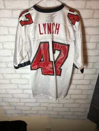 Tampa Bay Buccaneers John Lynch 47 Throwback Jersey Authentic Nike Size Large