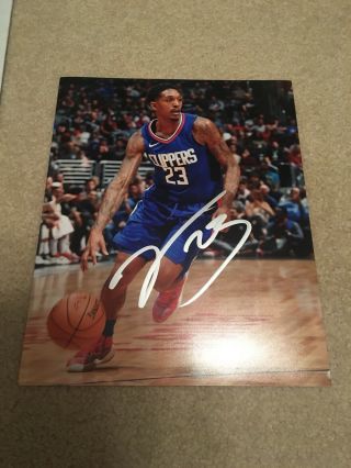 Lou Williams Signed 8x10 Photo Los Angeles Clippers