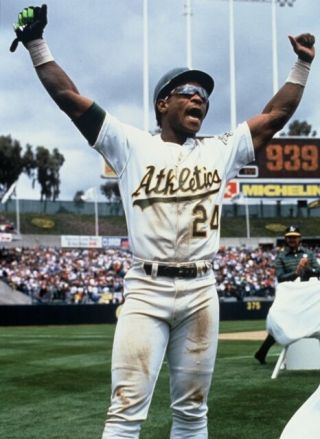 1991 Rickey Henderson Oakland A 