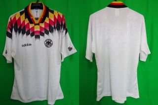 1994 - 1995 Germany Deutschland Dfb Jersey Shirt Trikot Home Adidas World Cup L