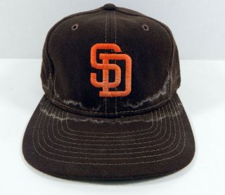 San Diego Padres John Kruk 44 Game Brown Hat