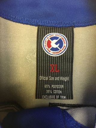RARE Mens G.  Unit 50 STITCHED Button Snap Baseball Jersey XL 3