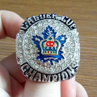 Ring Of 2018 Toronto Marlies Hockey Team Clune Calder Cup Champions - All Sizes