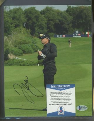 Sergio Garcia Golf Signed 8x10 Photo Auto Autograph Bas