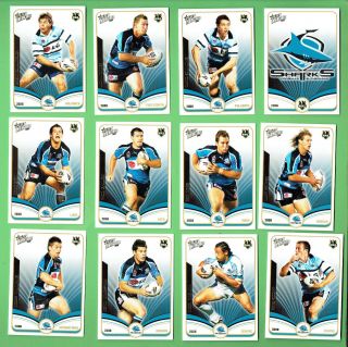 2006 Rugby League Invincible Cards - Cronulla Sharks