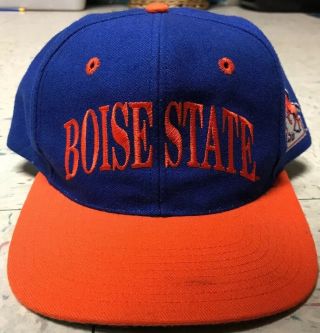 Boise State Broncos Vintage Blue The Game Snapback Hat Osfa