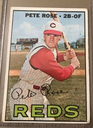 [58396] 1967 Topps Pete Rose 430 Cincinnati Reds