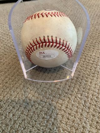 Mike Trout Signed ROMLB (Game) JSA LOA 3