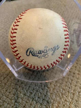 Mike Trout Signed ROMLB (Game) JSA LOA 6