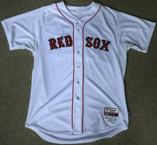 Boston Red Sox Game Worn/used Team Issued Home Jersey 51 Ely