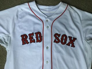 Boston Red Sox Game worn/used Team Issued home jersey 51 ELY 3