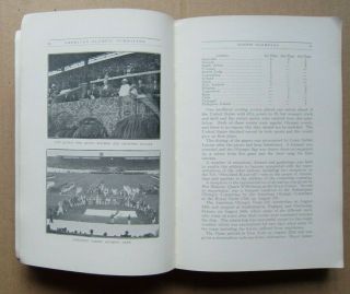 1928 American Olympic Committee Report 9th Olympic Games,  Amsterdam Holland 6