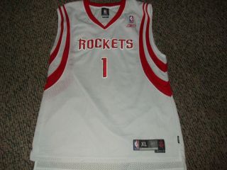 Tracy Mcgrady 1 Houston Rockets Stitched Basketball Jersey Xl