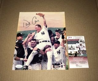 Ny Yankees David Cone Signed Licensed 8x10 Photo Jsa Authentic Perfect Game