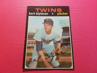 1971 Opc Baseball Set Break 26 Bert Blyleven Minnesota Twins Ex,  /exmt Rc