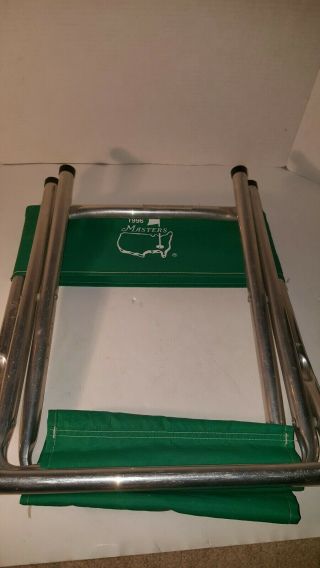 Vintage Masters Tournament Green Folding Chair Augusta National Golf 1996 2