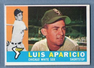 1960 Topps 240 Luis Aparicio (hof) Ex Go54