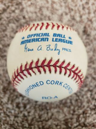 Cal Ripken jr autographed baseball 3