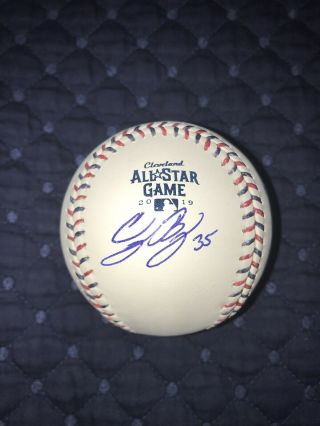 Cody Bellinger Signed Autographed 2019 Mlb All - Star Game Baseball Dodgers Romlb