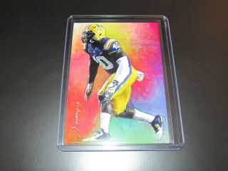 2019 Devin White Rookie Sketch Card Limited 4/50 Signed By Edward Vela
