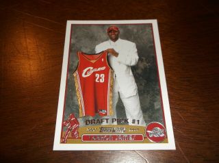 2003/2004 Topps Nba - - Lebron James - - Rookie Card Rc 221