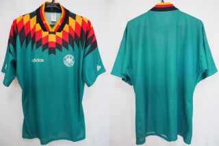 1994 - 1995 Germany Deutschland Jersey Shirt Trikot Away Adidas Fifa World Cup L