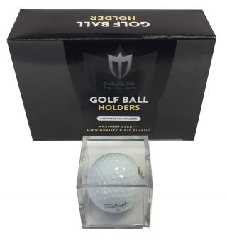 12 All Golf Ball Golfball Display Case Cube Holders Max Pro